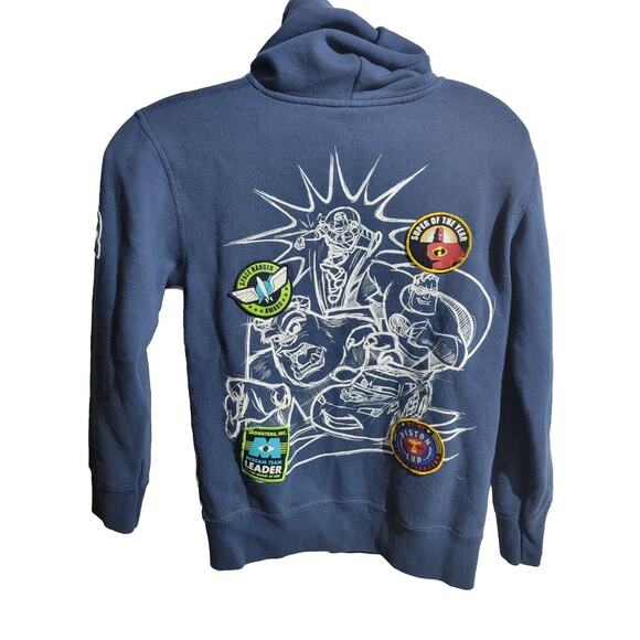 Disney World Hoodie Youth Size Medium Sweatshirt Parks Incredibles *Pre-Owned* - Picture 3 of 5